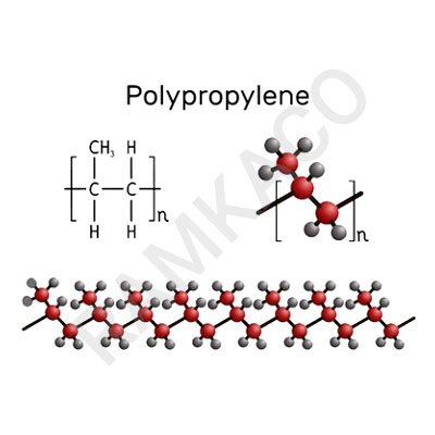 ساختار شیمیایی پلی پروپیلن